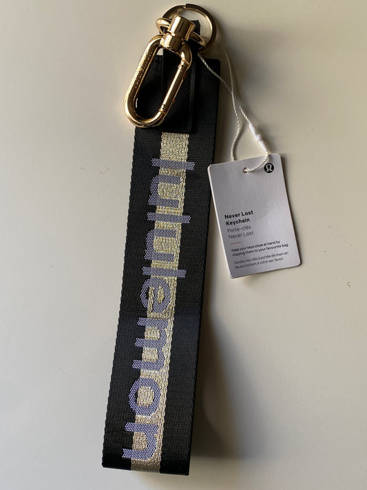 Lululemon Never Lost Keychain
